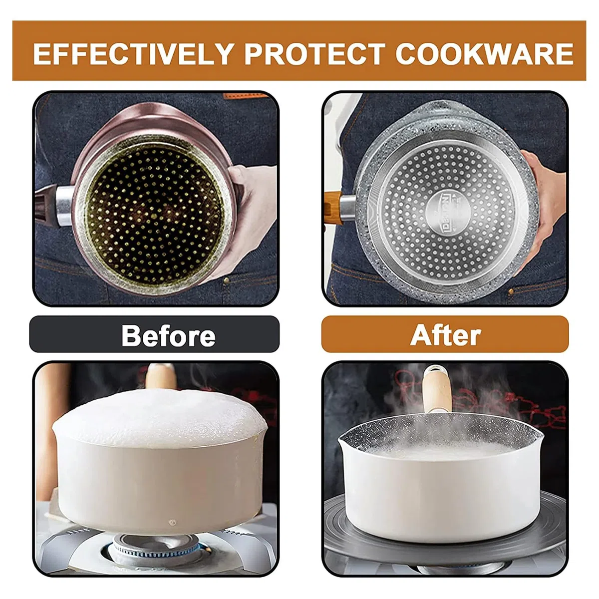 Piastra Diffusore di Calore, 24 Cm 28 Cm Piastra di Conduzione del Calore Diffusore Antiaderente per Fornello a Gas Piastra Diffusore a Induzione in Lega di Alluminio Antiscivolo per Fornello(28cm)