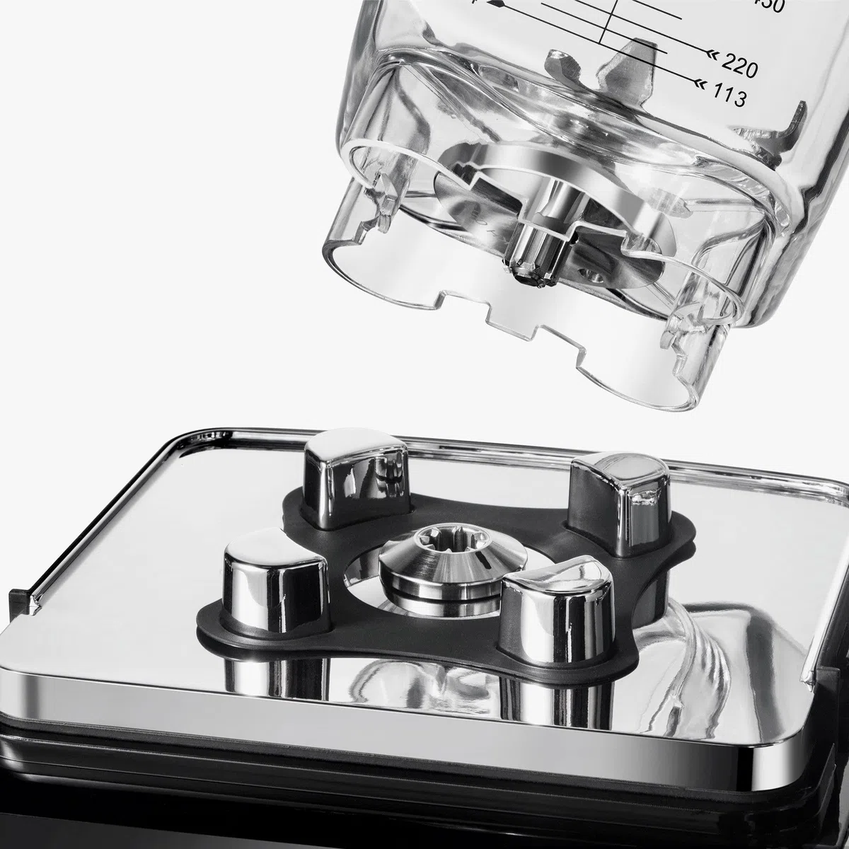 GGM Gastro | BMK2-1500N | Miscelatore con coperchio fonoassorbente - 2 litri - 1kW - silenzioso