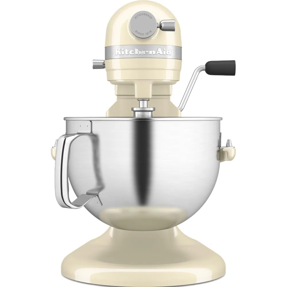 KitchenAid Robot da Cucina - Artisan - Robot da cucina multifunzione con ciotola sollevabile - Con 5 accessori - 5,6L - Crema