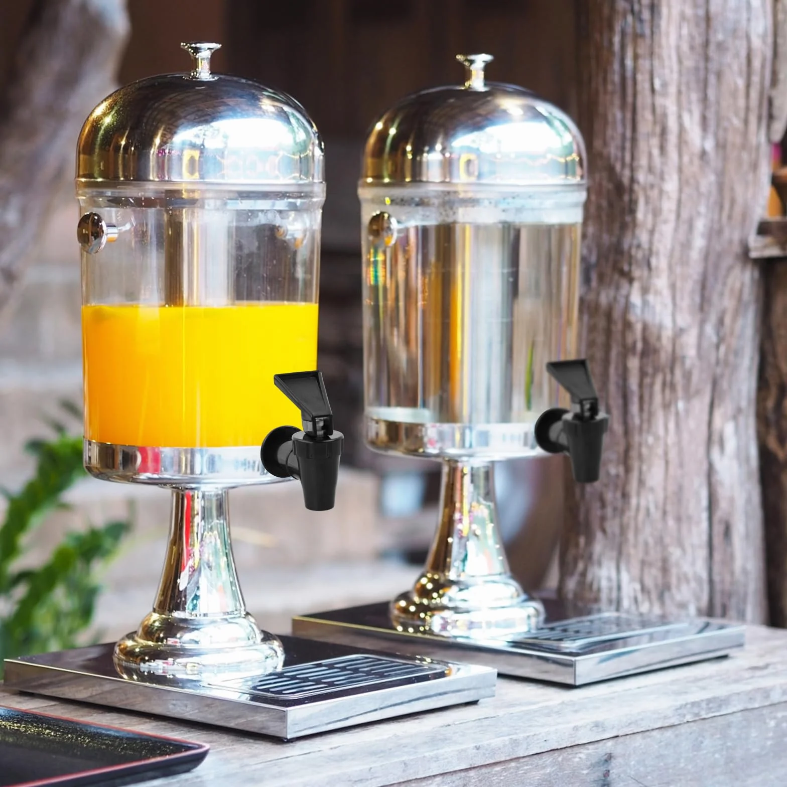 4 Confezioni Rubinetto, Rubinetto Plastica Rubinetti Di Ricambio Per Dispenser, Rubinetto Per Tanica Riutilizzabili, Per Dispenser Di Succo, Caffè, Acqua, Fusto Di Birra, Nero