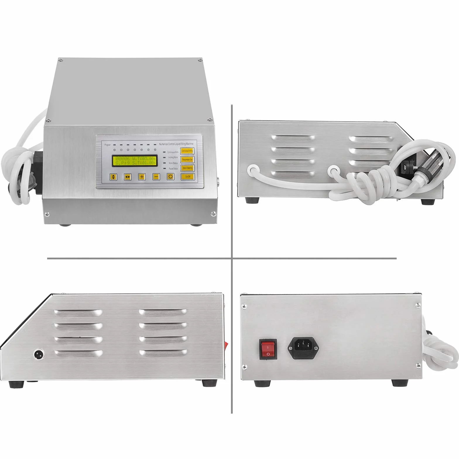 HODOY GFK-160YTGZJ00001 Macchina di Riempimento Liquido, Grigio