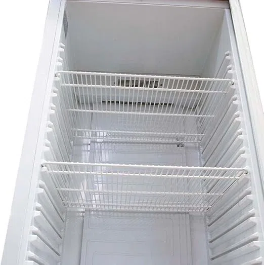 MBH- Frigorifero espositore verticale INOX con porta in vetro. Frigorifero espositore refrigerato 600 litri in acciaio inox. Vetrine frigo bibite per bar ristorante.
