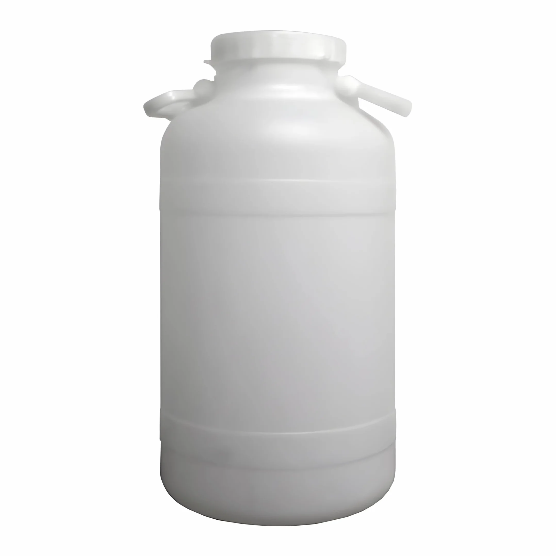 Mondo Viro Fusto bocca larga per uso alimentare in plastica con predisposizione per rubinetto - bidone sicuro per alimenti e liquidi (50 litri)
