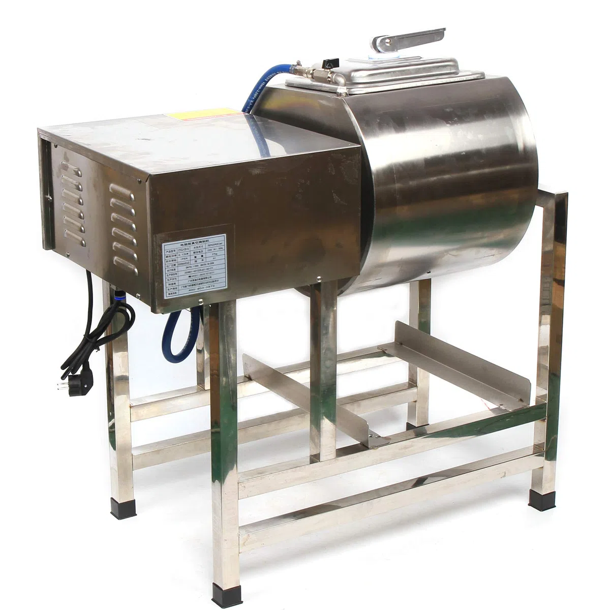 Miscelatore in acciaio inox Menger Macelleria Marinator 38L, 220 V/50 Hz, 78 x 42 x 83 cm, 200 W, per supermercati, negozi di alimentari