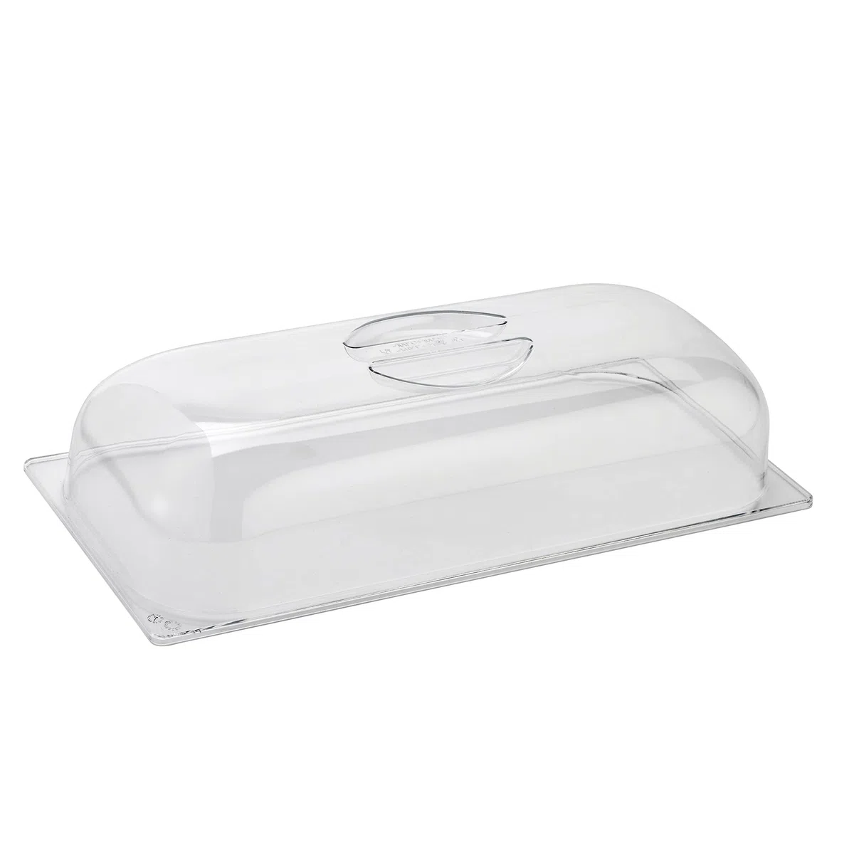 LACOR 66900P - vaschetta, Coperchio per vassoi, Protegge Il Gelato, Lavabile in lavastoviglie, policarbonato, Trasparente, 360 x 165 x 76 mm