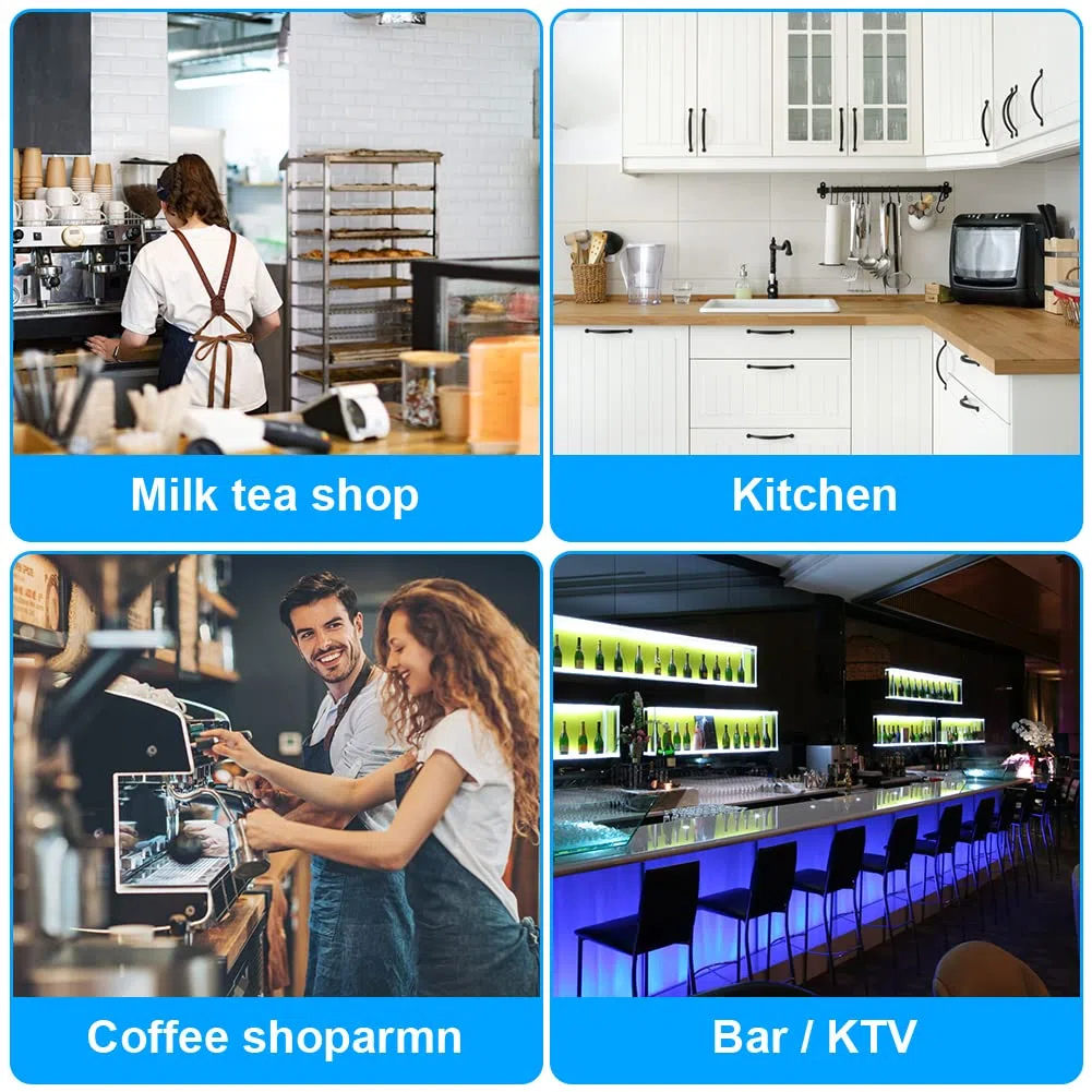 AUAUY Lavello da Cucina Sciacquatrice, Lavabicchieri da Bar, Cup Washer per Lavelli da Cucin, Detergente Automatico per Tazze, Sciacquatrice Per Bicchieri, Tazze da Caffè（Nero）