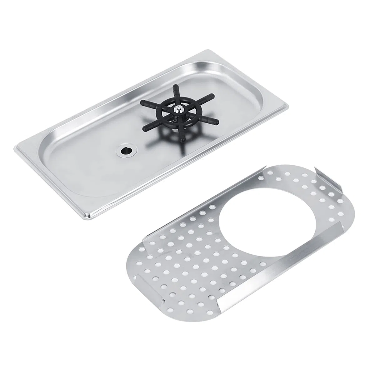 PAER Sciacquatrice Brocca, Rondella Automatica della Tazza di Vetro, Sciacquatrice per Bicchieri da Lavatazze Sciacquatrice per la Pulizia del Vetro con Scarico e Vassoio Antigoccia per Bar