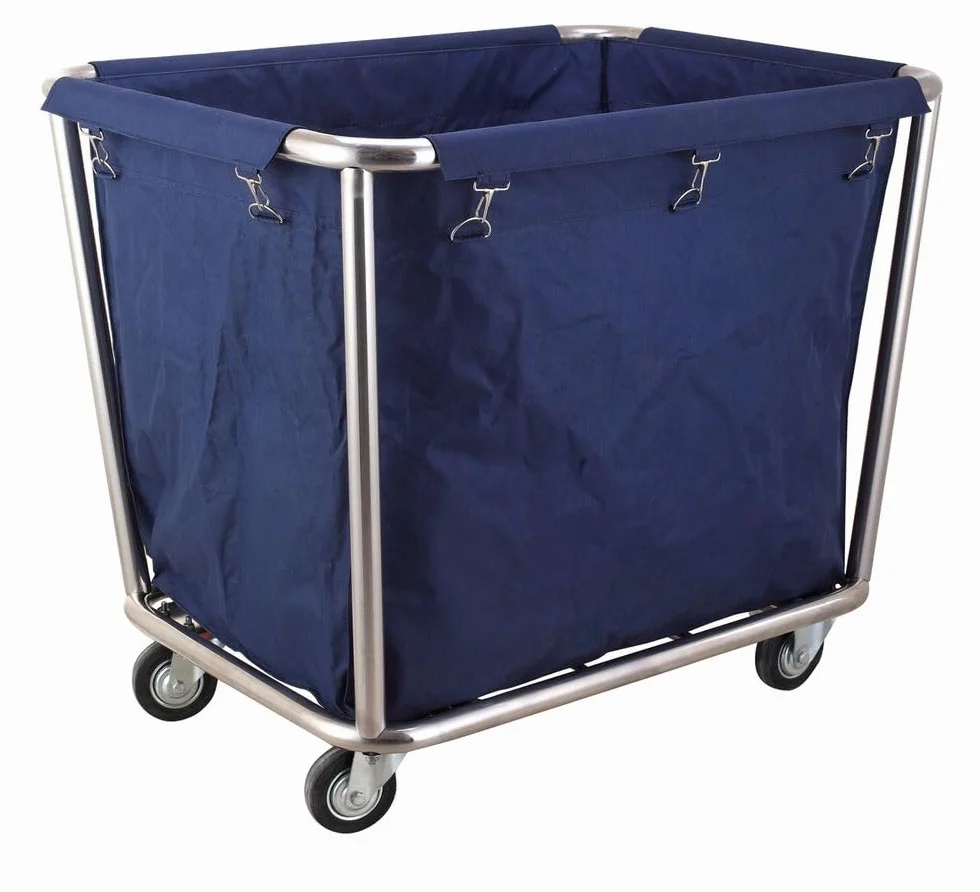 HENDI Sacco per Carrello Portabiancheria, 845x600x(H)625mm | Tessuto Oxford, blu scuro, lavabile in lavatrice, compatibile con HENDI 691083
