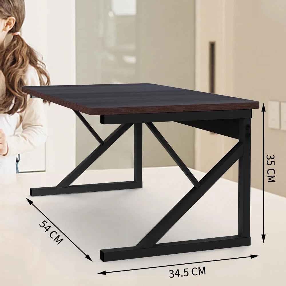 HUOLE Scaffale Cucina Salvaspazio, Espandibile Mensola Microonde, Mobile Cucina Salvaspazio Scaffale a 2 Livelli, adatto per Forni a Microonde, Utensili da Cucina -54 * 35 * 34,5 cm-nero