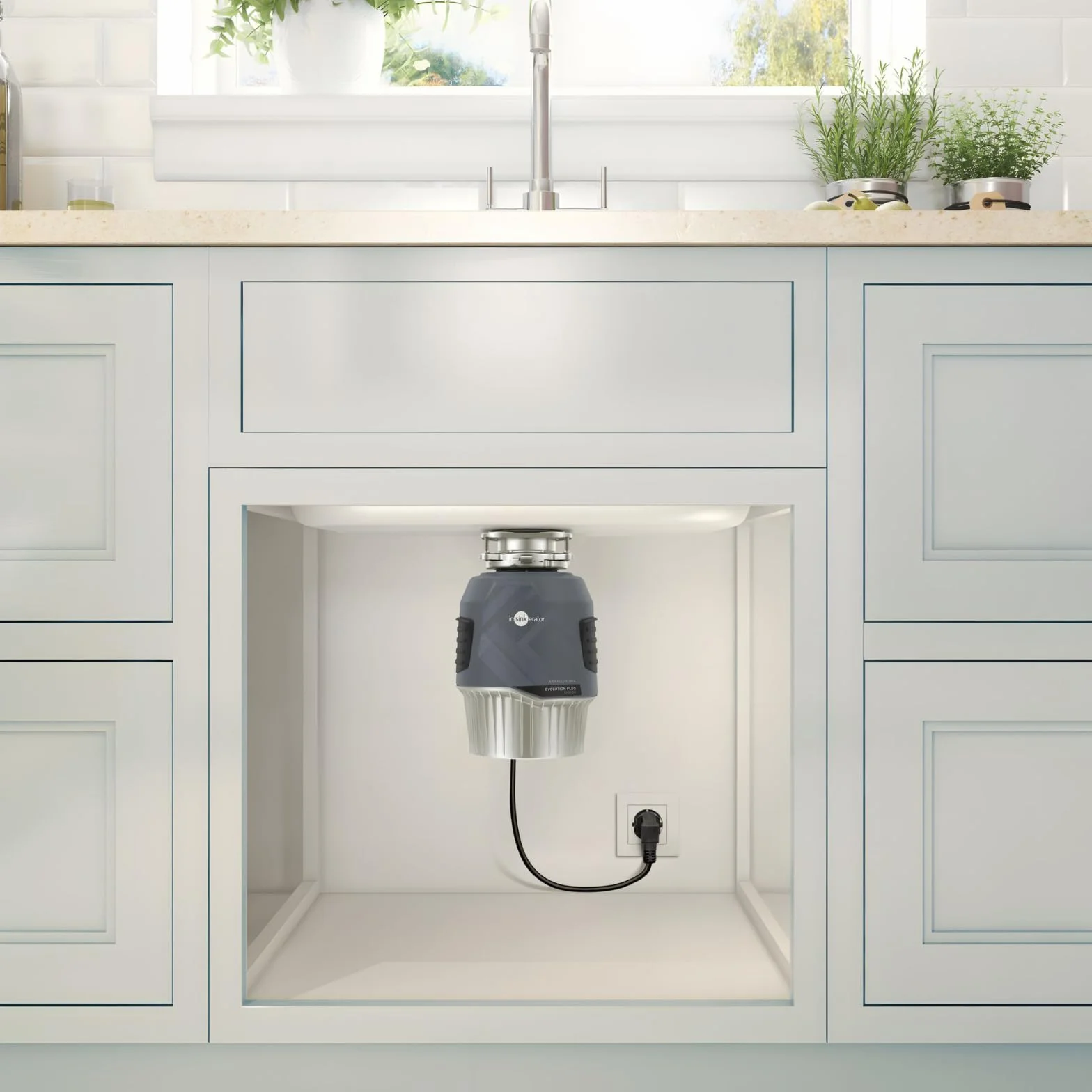 InSinkErator Eliminatore di rifiuti da cucina Evolution Plus 1000 SR Waste Disposer Trituratore di rifiuti